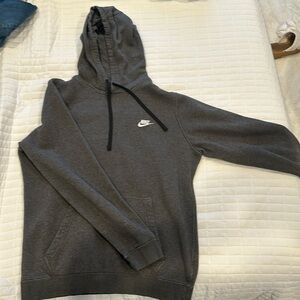 Nike Men’s gray hoodie size:M